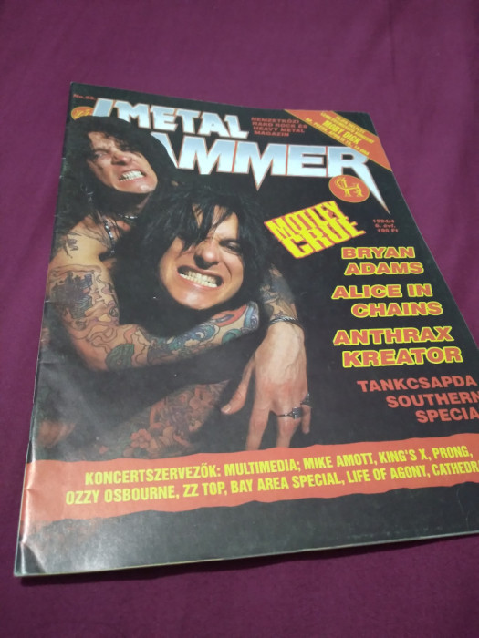 REVISTA METAL HAMMER NR.55 POSTER