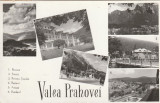 Valea Prahovei-mozaic,Breaza,Sinaia,Poiana Tapului,Busteni,Azuga,Predeal 1960, Circulata, Printata