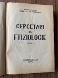 CERCETARI DE FTIZIOLOGIE VOL.2