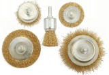 Set 5 Perii Sarma Tolsen, Diverse Forme &amp; Dimensiuni, Coada 6.35mm, Curatare &amp; Slefuire Metale
