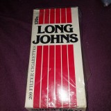 Reclama veche,Cartus vechi TIGARI&quot;LONG JOHNS&quot; FILTER CIGARETTES 120s-MADE U.S.A