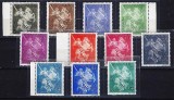 Romania 1939 - Lp 131 - Straja Tarii - Sf. Gheorghe - serie - MNH*** 3, Nestampilat