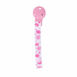 Lant cu clips pentru suzeta 0 luni+ pink, Lorelli