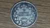 R08 Canada - moneda de colectie rara - 5 cents 1912 argint sterling - King George V - primul an de batere !, America de Nord