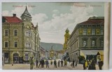 BRASOV , KLOSTERGASSE , CARTE POSTALA ILUSTRATA , 1917