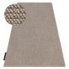 Covor CASABLANCA LOOP maro, bucla, moale, 400x400 cm