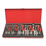 Trusa pentru reparat filete M5, M6, M8, M10, M12 131 piese Breckner Germany