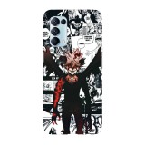 Husa compatibila cu Oppo A74 5G, Viceversa, model Liebe Manga Black Clover, Silicon, TPU, Transparent, Carcasa