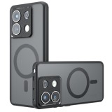 Husa Xiaomi Redmi Note 13 Pro 5G Asteroid GSM PureFrost MagSafe, negru frost