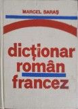 Dicționar Rom&acirc;n-Francez Marcel Saras, Științifică și Enciclopedică, 1975, Copertă Cartonată