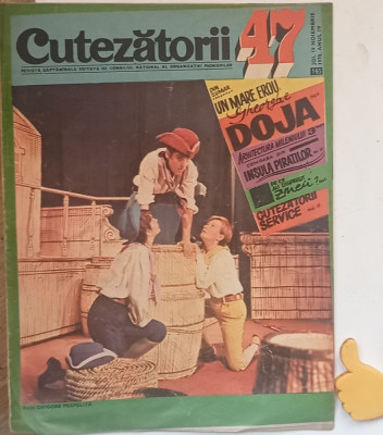 Revista Cutezatorii Nr. 47 19 noiembrie 1970 foto