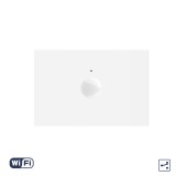 Modul Intrerupator Simplu Cap Scara / Cruce Wi-Fi cu Touch LIVOLO, standard italian &ndash; Serie Noua, Alb SmartElectro IntelligentHouse