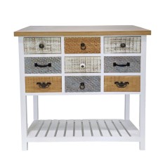 Comoda lemn multicolor 80 x 32 x 82 cm