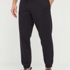 adidas pantaloni de trening culoarea negru, uni IW1184