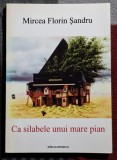 Ca silabele unui mare pian - Mircea Florin Sandru Contine dedicatie , data si semnatura autorului