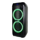 Boxă Portabila WAINER SK03 &ndash; 90W RMS, Microfon Bluetooth, Lumini RGB, 2 Difuzoare 10&Prime;, Baterie 3600 mAh