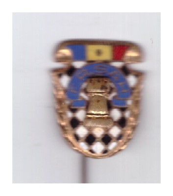 Insigna Federatia Romana de Sah foto