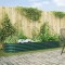 vidaXL Strat &icirc;nălțat de grădină Verde 320 x 80 x 44 cm Oțel 42008128