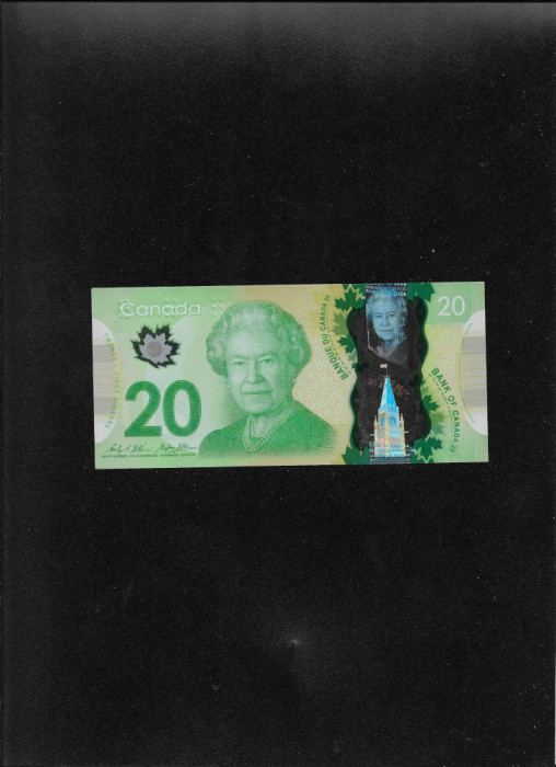 Canada 20 dolari dollars 2012 seria8286090