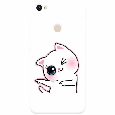 Husa silicon pentru Xiaomi Redmi Note 5A, Cute Kitty foto