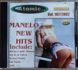 CD cu muzică Atomic , Adrian Minune , Gută ,V. Vijelie , manele 2002, Lautareasca