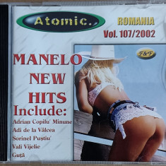 CD cu muzică Atomic , Adrian Minune , Gută ,V. Vijelie , manele 2002