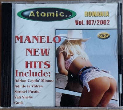 CD cu muzică Atomic , Adrian Minune , Gută ,V. Vijelie , manele 2002 foto