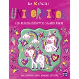 &Iacute;gy k&eacute;sz&uuml;l! - Unikornisok - Foglalkoztat&oacute;k&ouml;nyv 3D-s matric&aacute;kkal