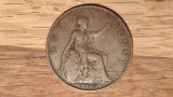 Cumpara ieftin Marea Britanie - moneda de colectie - 1 penny 1913 - George V - bronz superba !, Europa