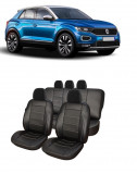 Cumpara ieftin Huse scaune auto piele perforata Volkswagen T-ROC (2019-2022), Umbrella