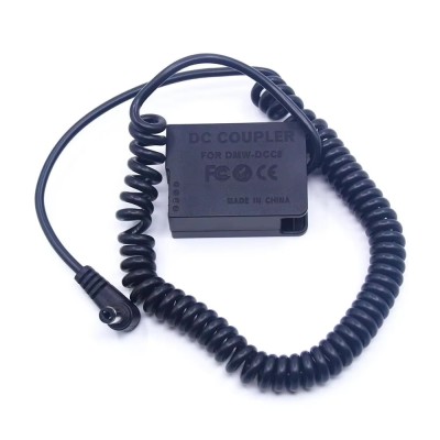 Alimentator Tip Baterie BLC12 Panasonic DMW-DCC8 Dummy Battery DC COUPLER TYPE-C SPRING CORD foto
