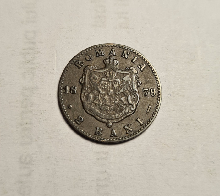 2 bani 1879 Diametru 19,7 mm