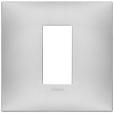 Rama Ornament rectangulara 1M Vimar Neve argintiu mat 09661.21