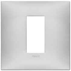 Rama Ornament rectangulara 1M Vimar Neve argintiu mat 09661.21