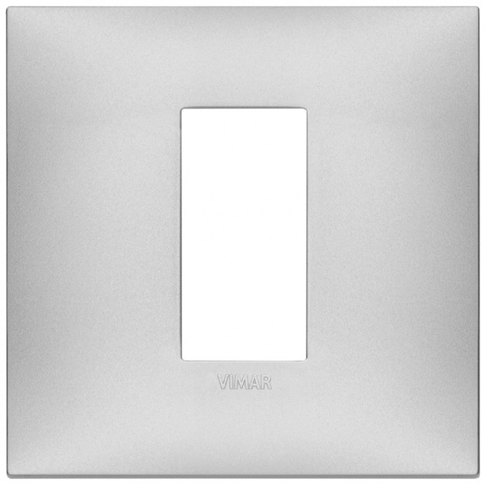 Rama Ornament rectangulara 1M Vimar Neve argintiu mat 09661.21