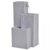 F&acirc;nt&acirc;nă de interior, polirășină, iluminare LED, vidaXL