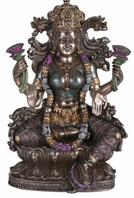 Lakshimi - statueta din rasini WU77816A5 foto