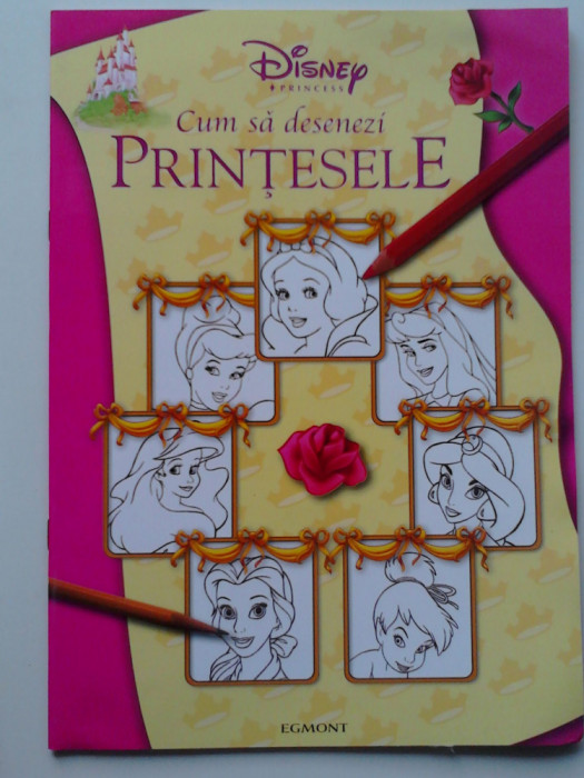 Cum sa desenezi printesele (Colectia Disney Princess) (5+1)4