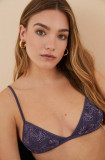 Women&#039;secret sutien SENSE 1 culoarea violet, dantela, modelator, 7916332