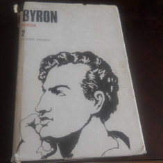 Byron - Poezia,Satire vol 2 1986 Nou Ed. Univers. Cartonata cu supracoperta