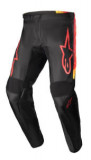 Pantaloni OffRoad ALPINESTARS MX FLUID CORSA culoare black/orange/red/yellow, mărime 36
