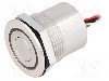 Intrerupator anti-vandalism, OFF-(ON), &Oslash;30mm, SCHURTER, 1241.6403