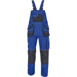 Pantaloni cu pieptar FF HANS, albastru-antracit, marimea 46