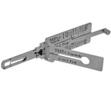 Decodor Unealta Auto Lishi Original VA2T v2 2-in-1 pentru Chei Dacia Logan Duster Sandero Dokker Lodgy &ndash; Renault Peugeot &ndash; Contact, usi, portbagaj