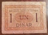 B11 50 - Bancnota foarte veche - Fosta Jugoslavia - 1 dinar - 1919