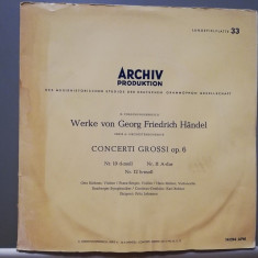 Handel – Concerti Grossi no 10,11,12 (1963/Deusche Grammophon/RFG) - VINIL/NM