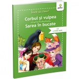 Corbul si vulpea. Sarea in bucate. Invat sa citesc, Gama