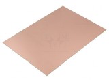 Laminat Aluminiu 1mm Acoperire Cupru 244x170mm