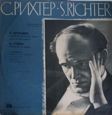 Disc vinil, LP. SONATA NR.23, SONATA IN C MINOR-S. RICHTER, BEETHOVEN, HAYDN-248083 foto