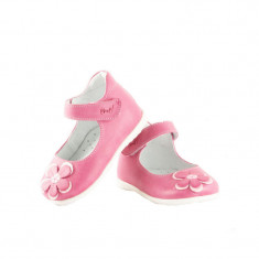 Pantofi ortopedici din piele naturala pentru fete Emel E 2047-4, Roz foto